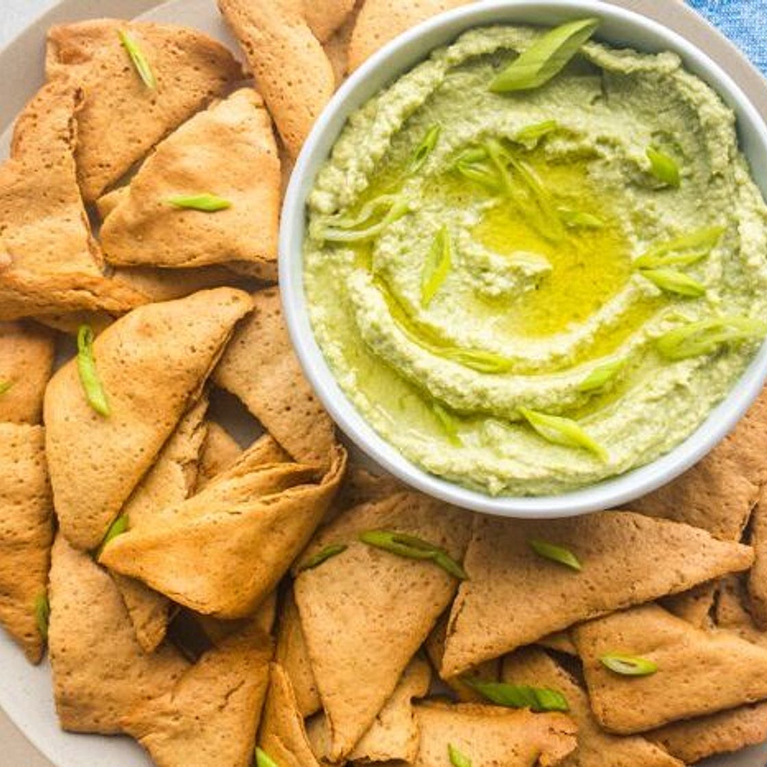 Rosemary Lemon Baked Lentil Chips {high protein recipe}