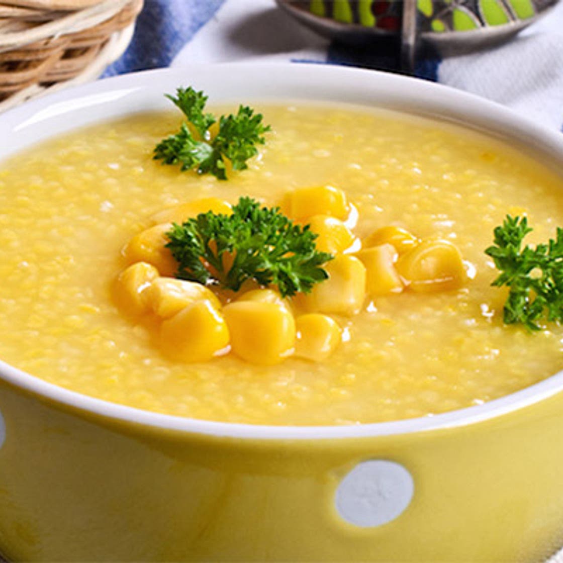 Cheesy Sweetcorn Soup