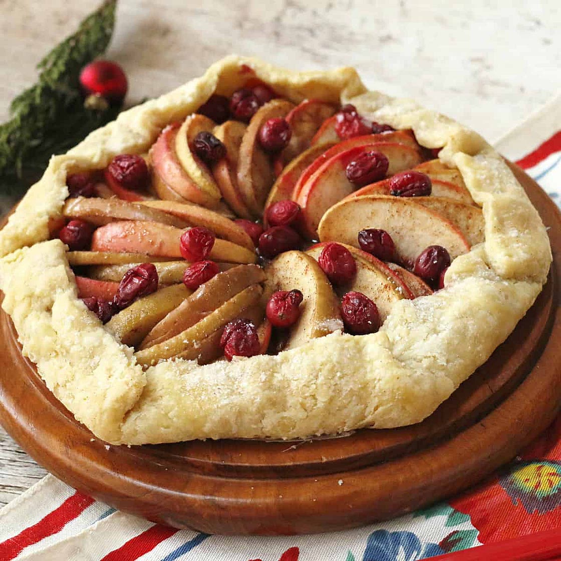 Apple-Cranberry Galette