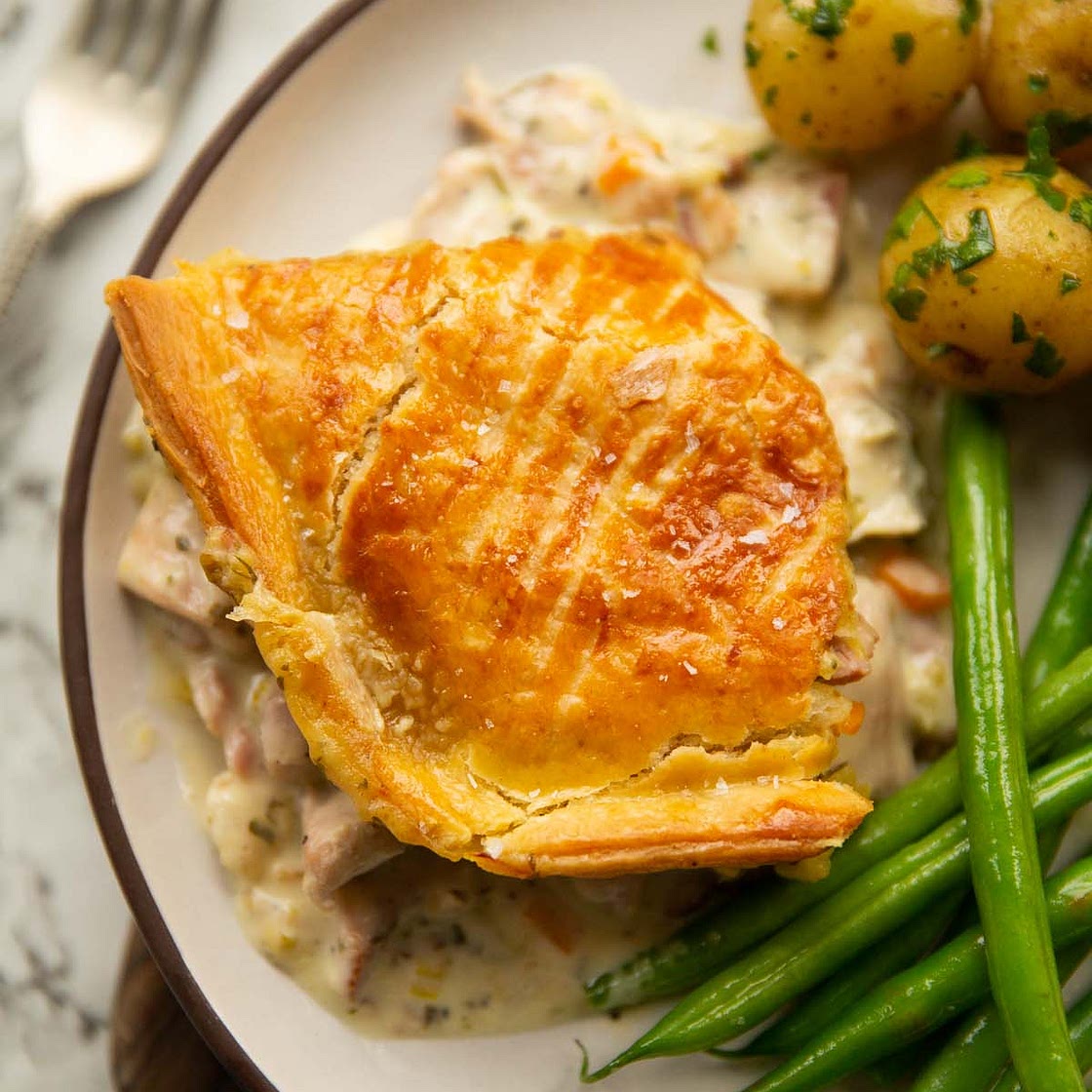 Chicken and Ham Pie