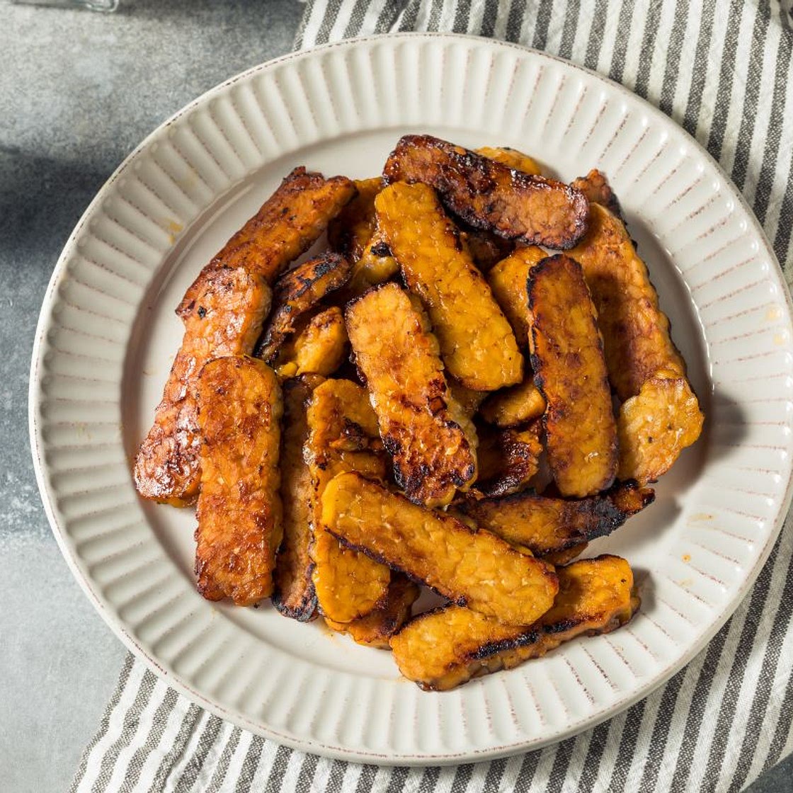 Smoked Tempeh Bacon