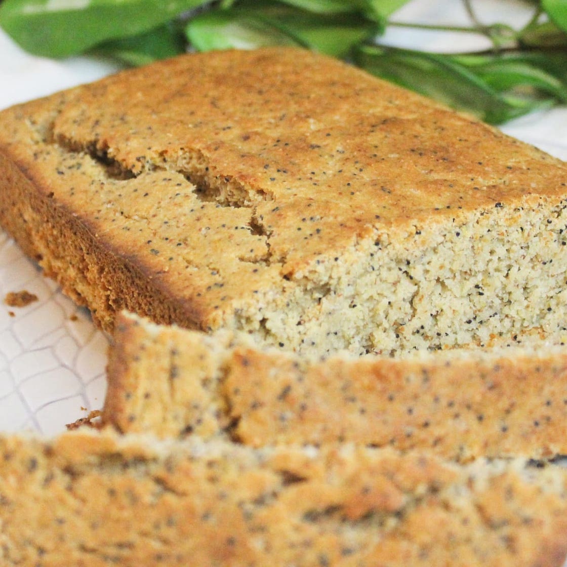 Gluten-Free Lemon Poppyseed Loaf