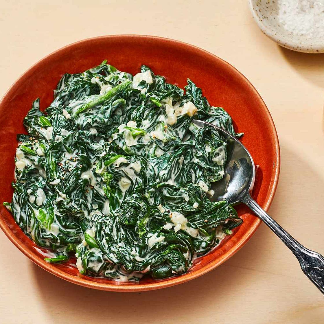 Easy Creamed Spinach