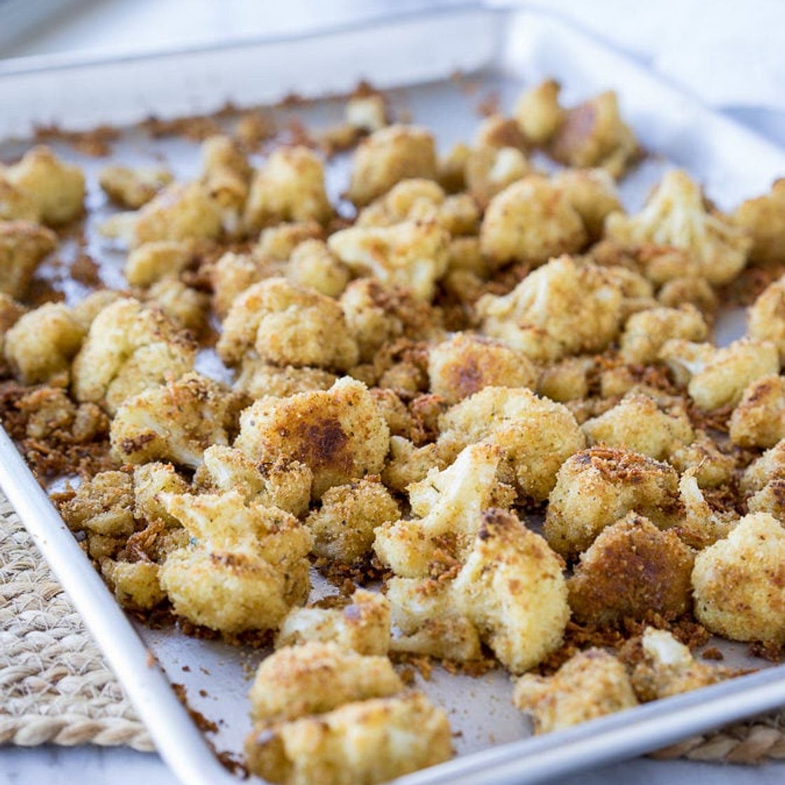 Parmesan Roasted Cauliflower