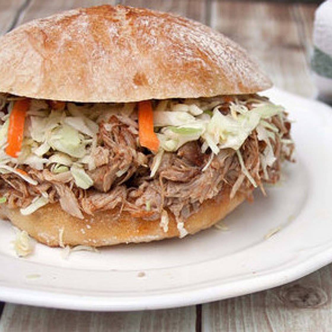 Crockpot Carolina Pulled Pork Barbecue Recipe