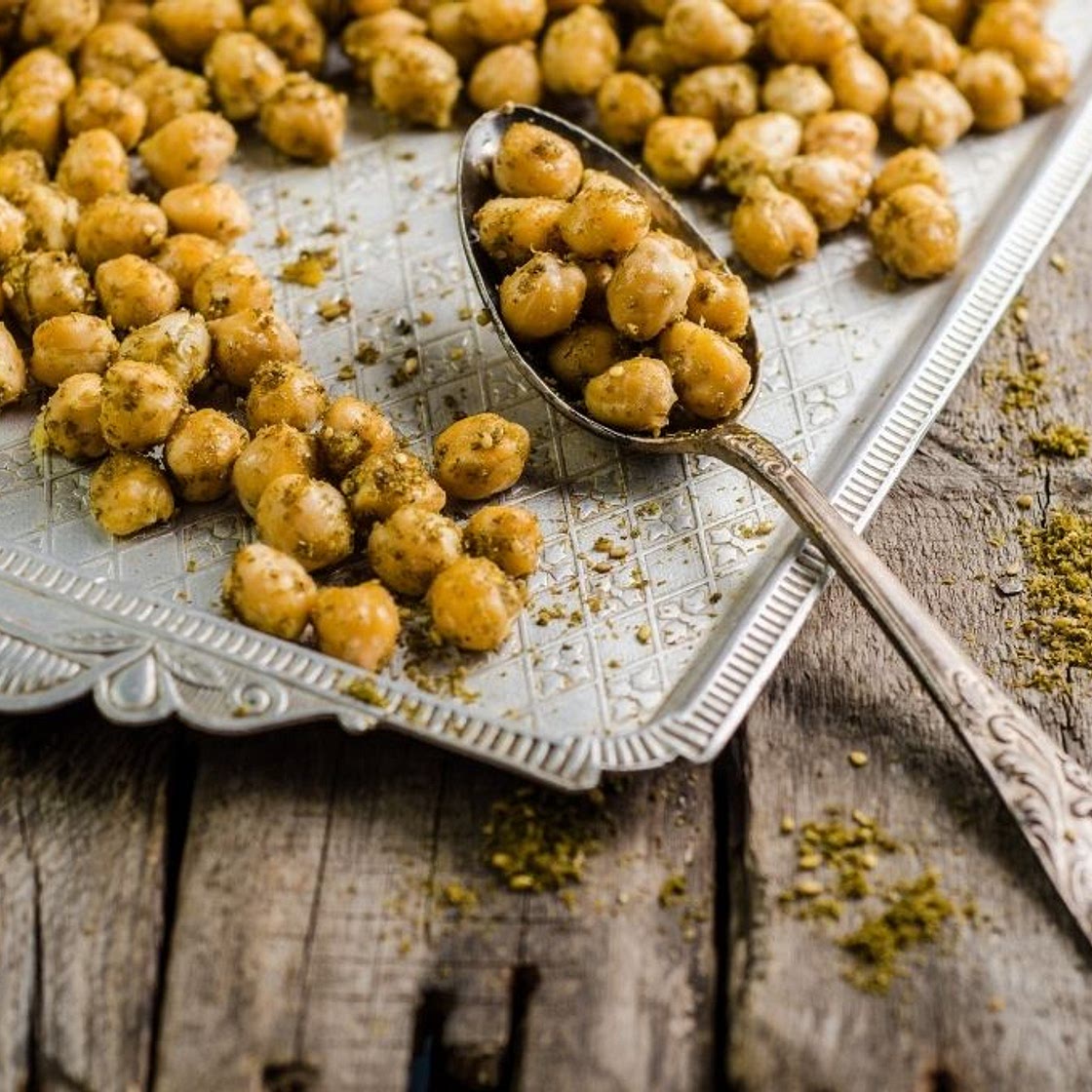 Air Fryer Chickpeas with Za'atar