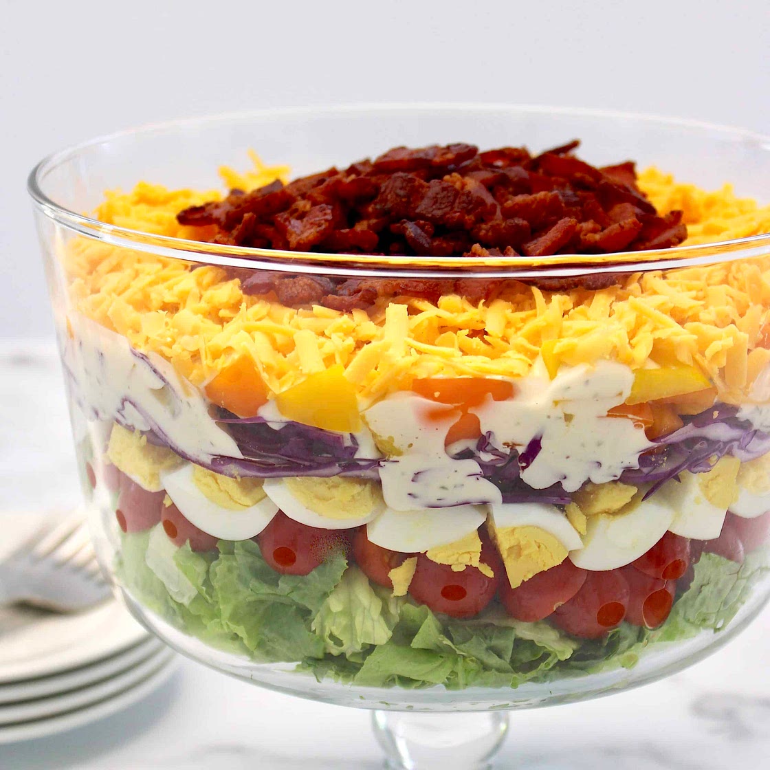 Overnight 7 Layer Salad