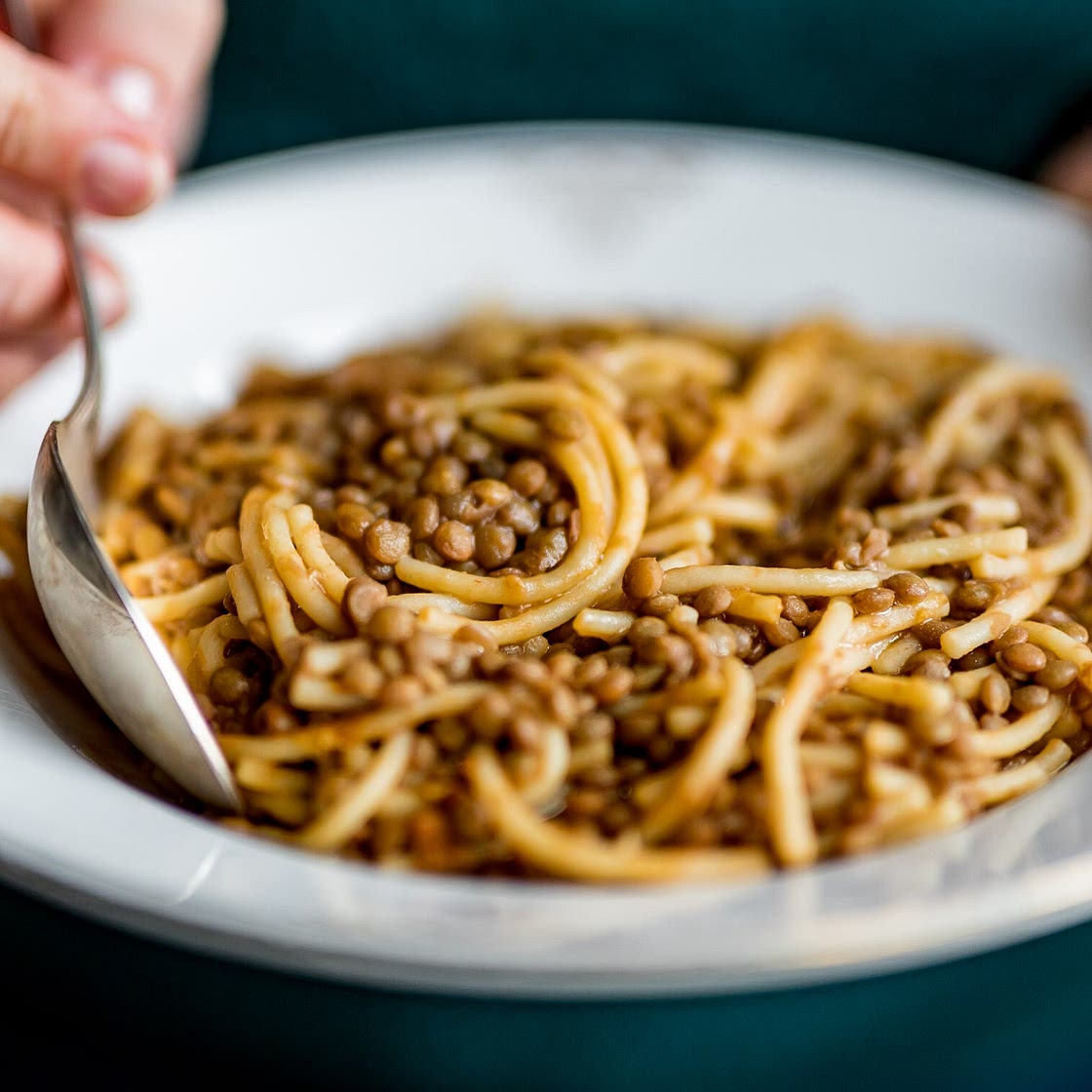 Pasta e lenticchie – Pasta with lentils