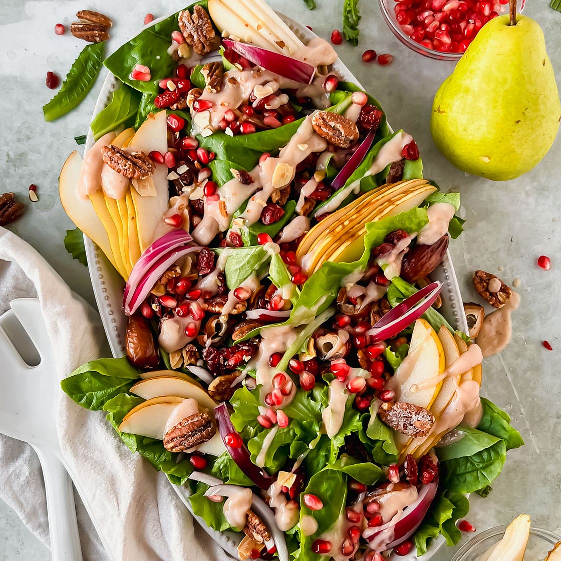 Pear and Pecan Salad