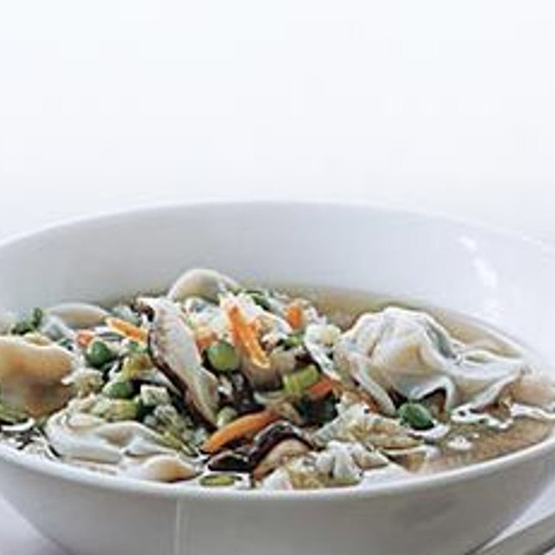 Asian Dumpling Soup