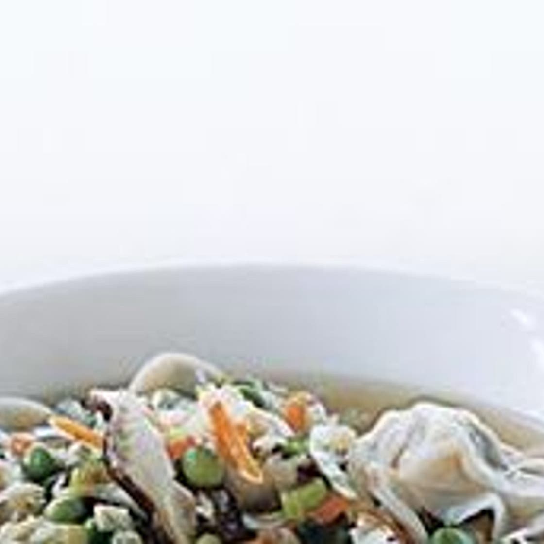 Asian Dumpling Soup