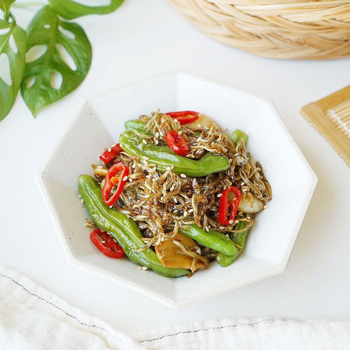 꽈리고추멸치볶음 만드는 법 반찬 중멸치볶음 레시피