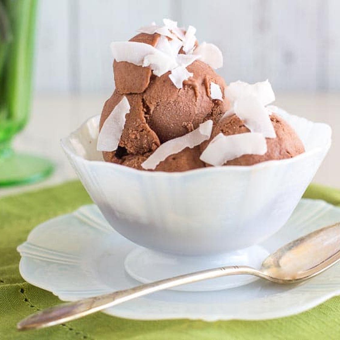 Low FODMAP Chocolate Coconut Sorbet