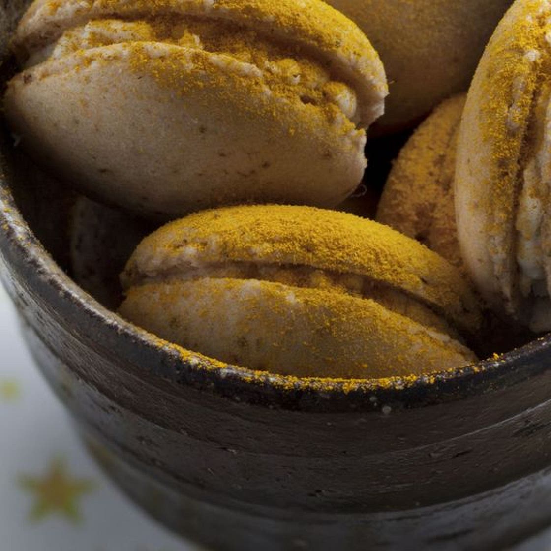 Macarons chèvre / miel