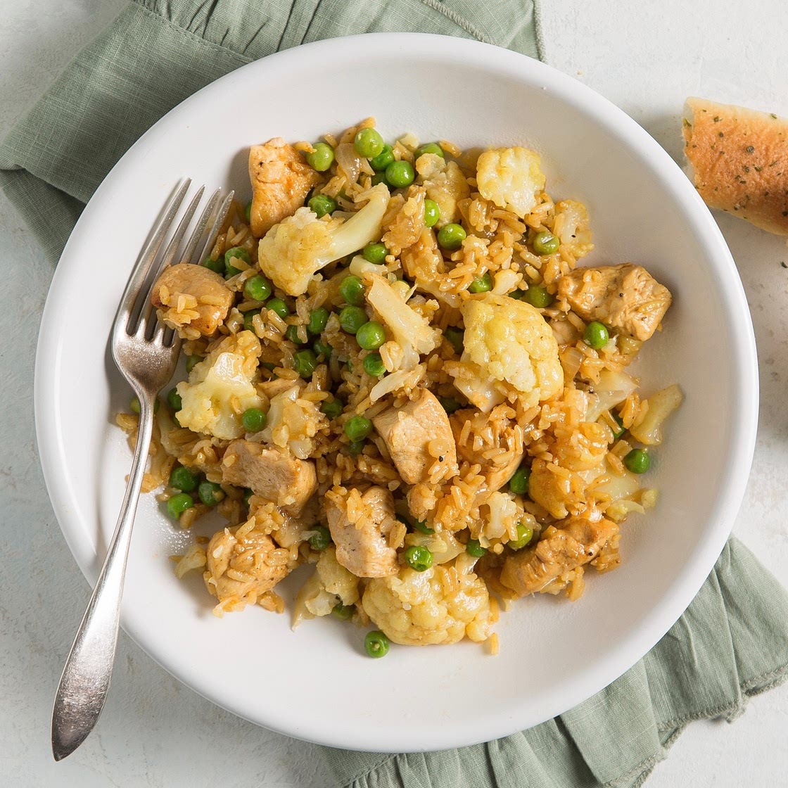 Indian-Style Chicken Skillet