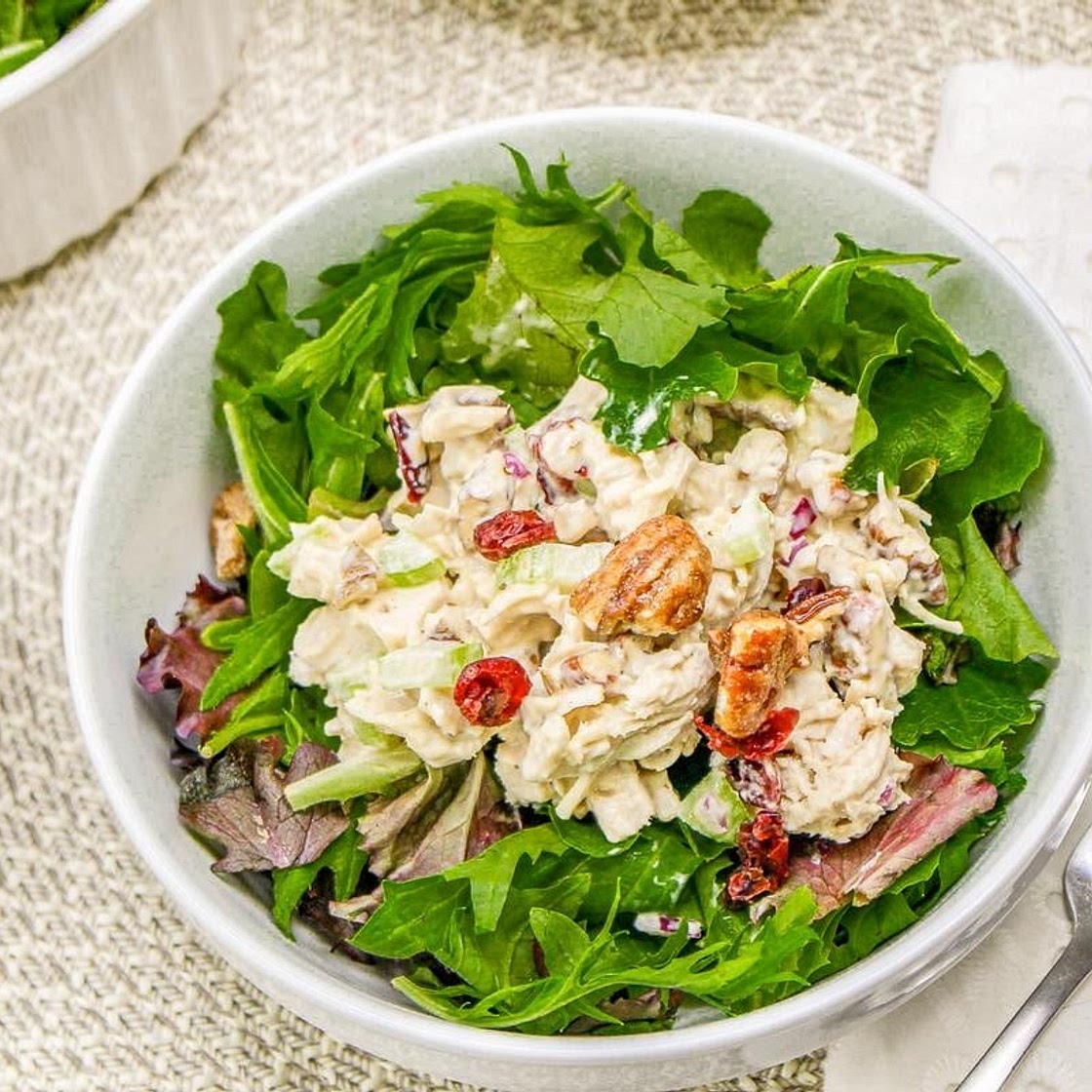 Cranberry Pecan Chicken Salad