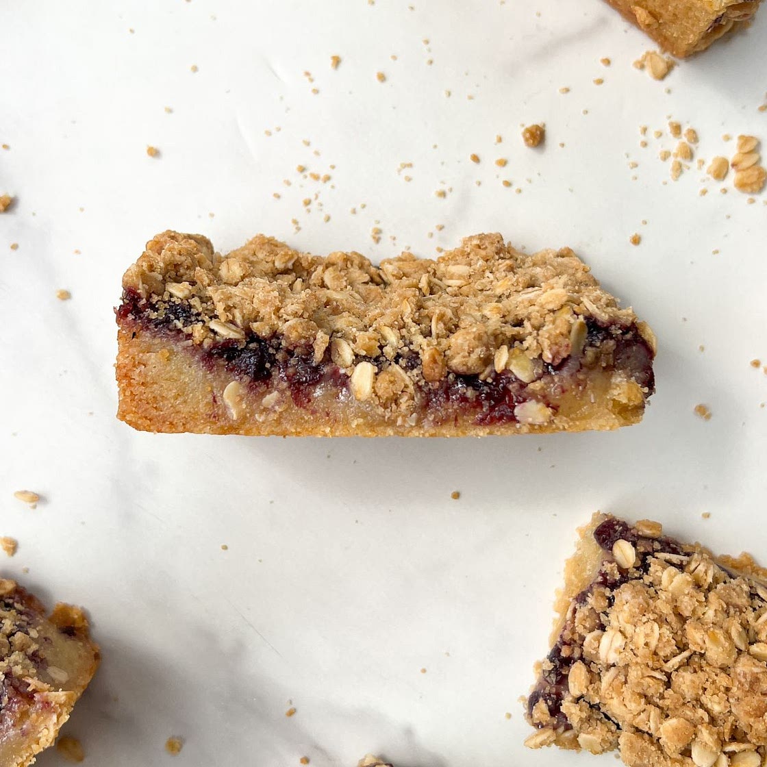 Blueberry Oat Bars Recipe