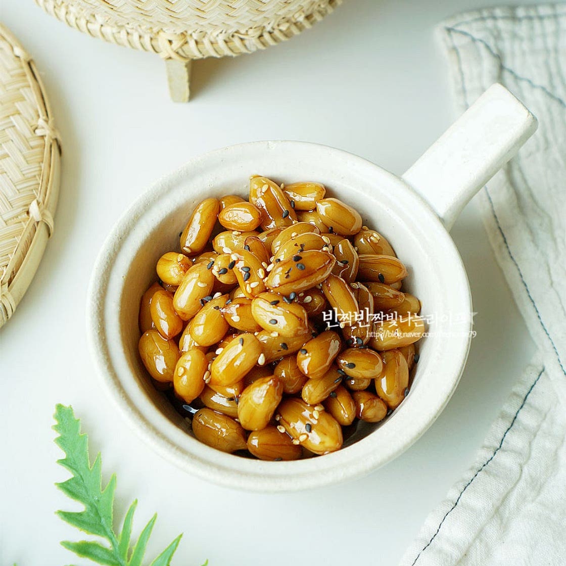 땅콩조림 만드는 법 땅콩요리 생땅콩조림