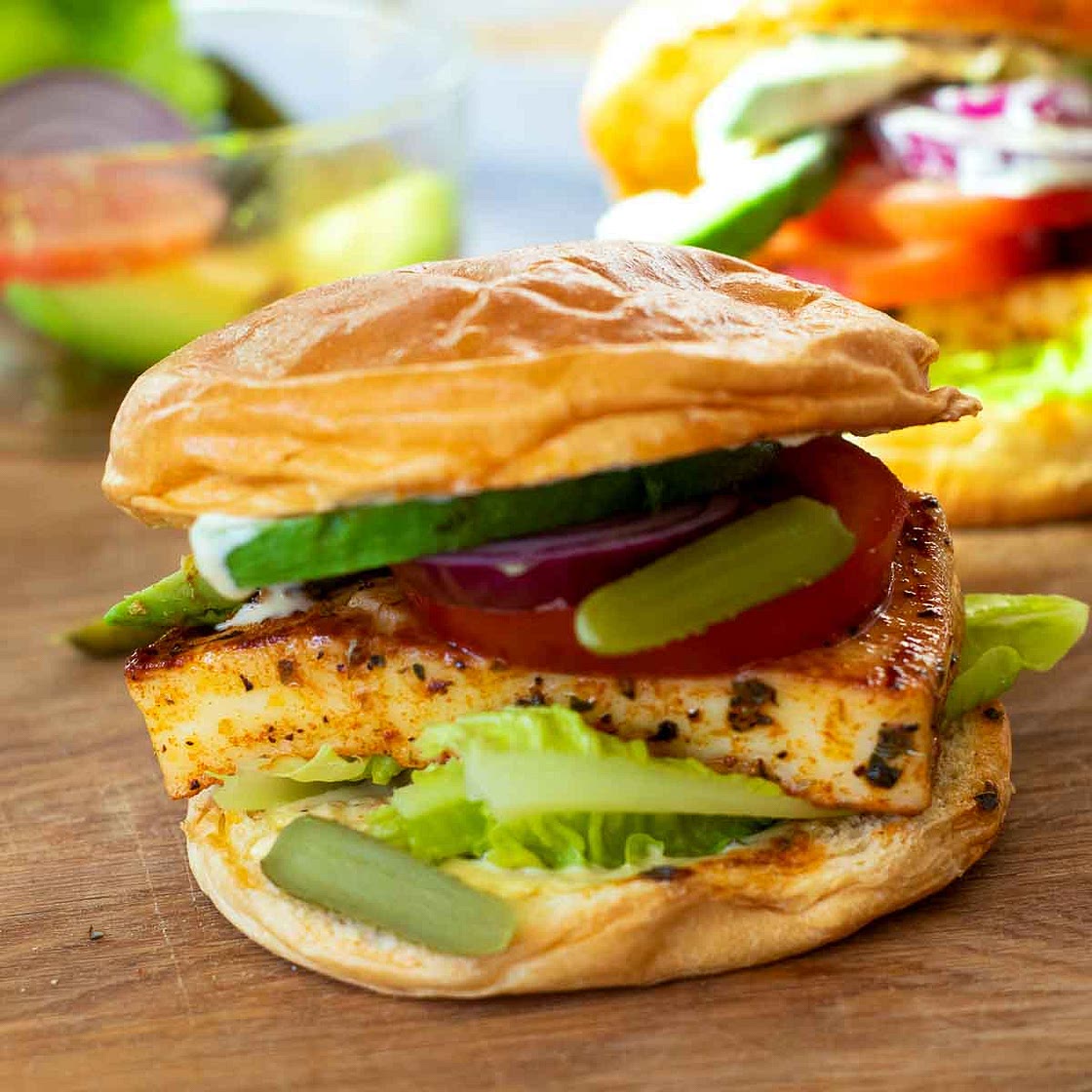 Halloumi Burger