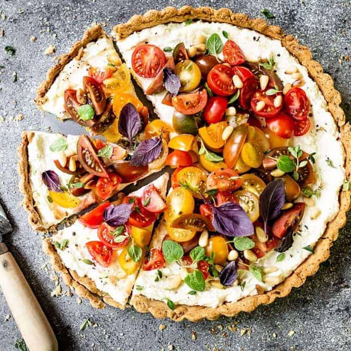 Tomato Ricotta Tart
