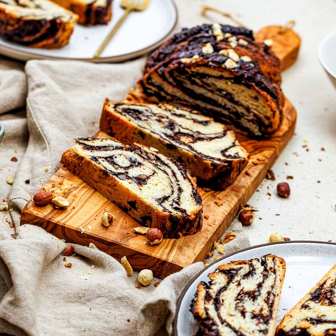 Chocolate Hazelnut Babka