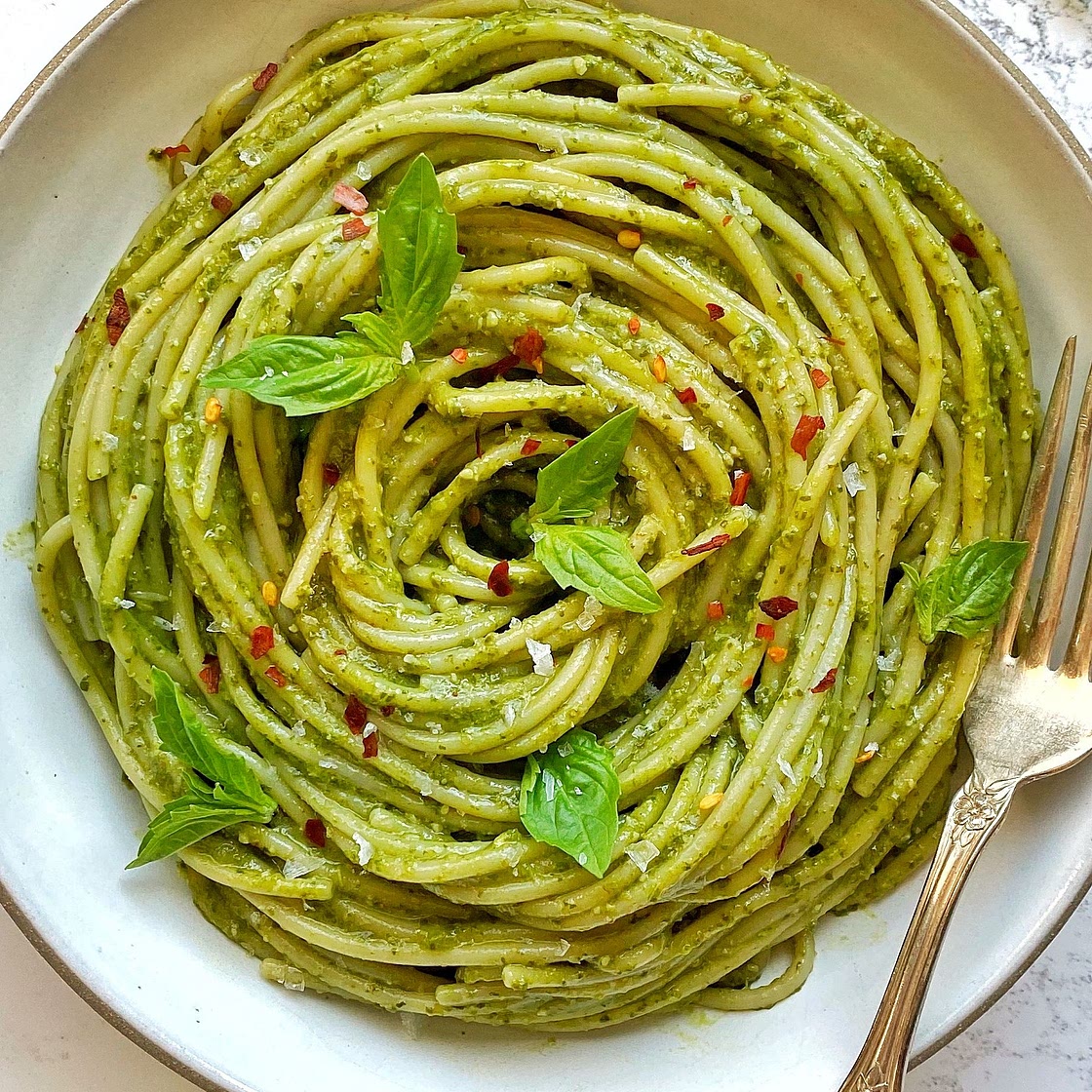 One-Pot Creamy Spinach Pasta