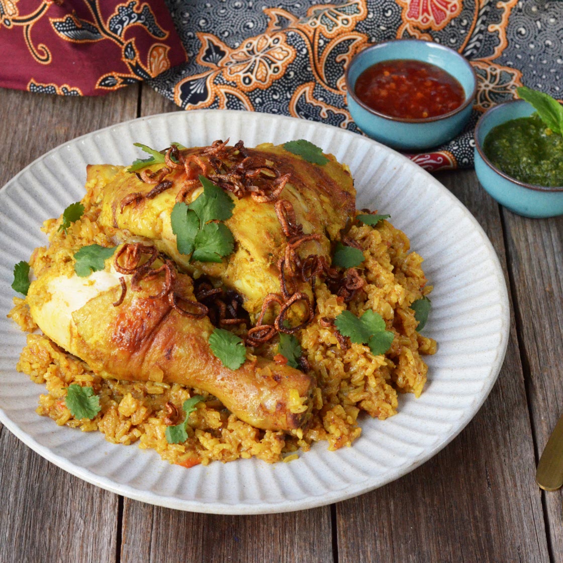 Thai Chicken Biryani (Kao Mok Gai)