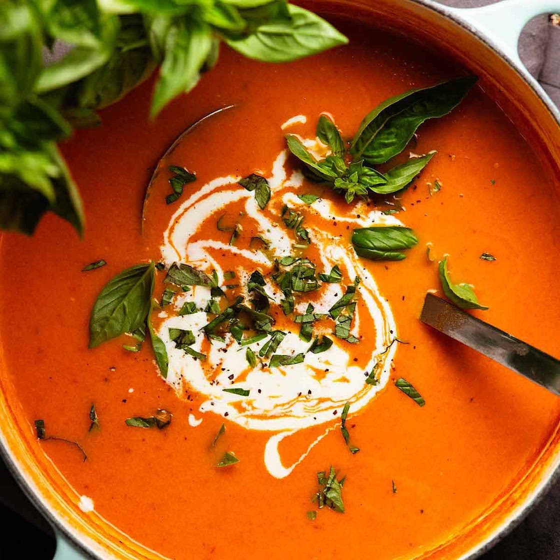 Smoky Roasted Tomato Soup