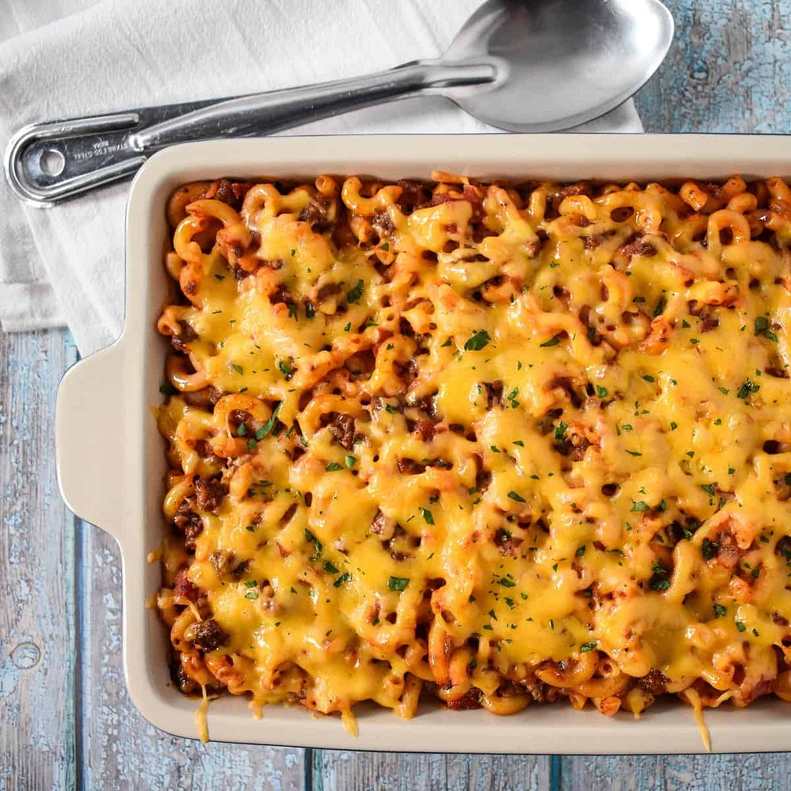 Macaroni and Beef Casserole