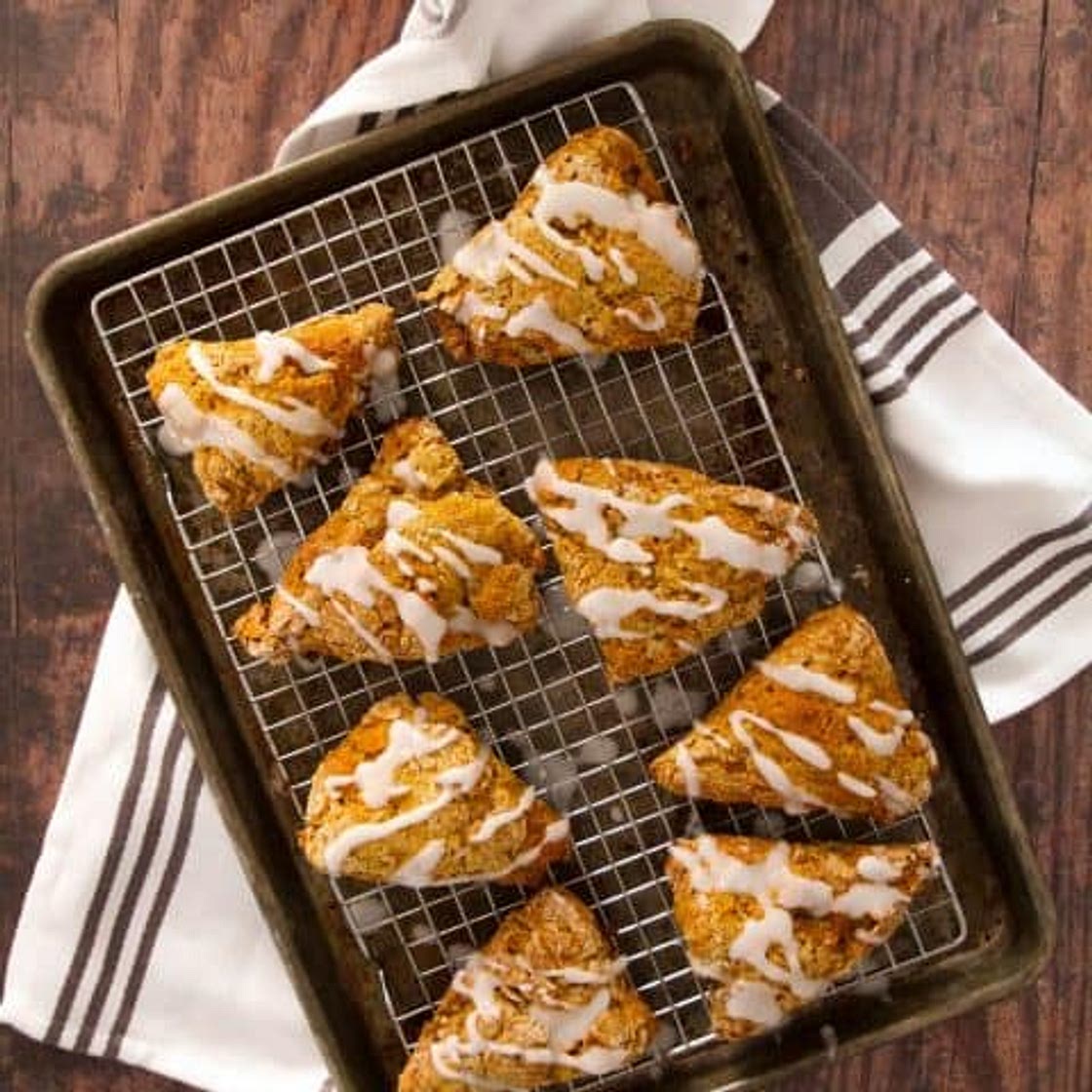 Healthy Pumpkin Scones