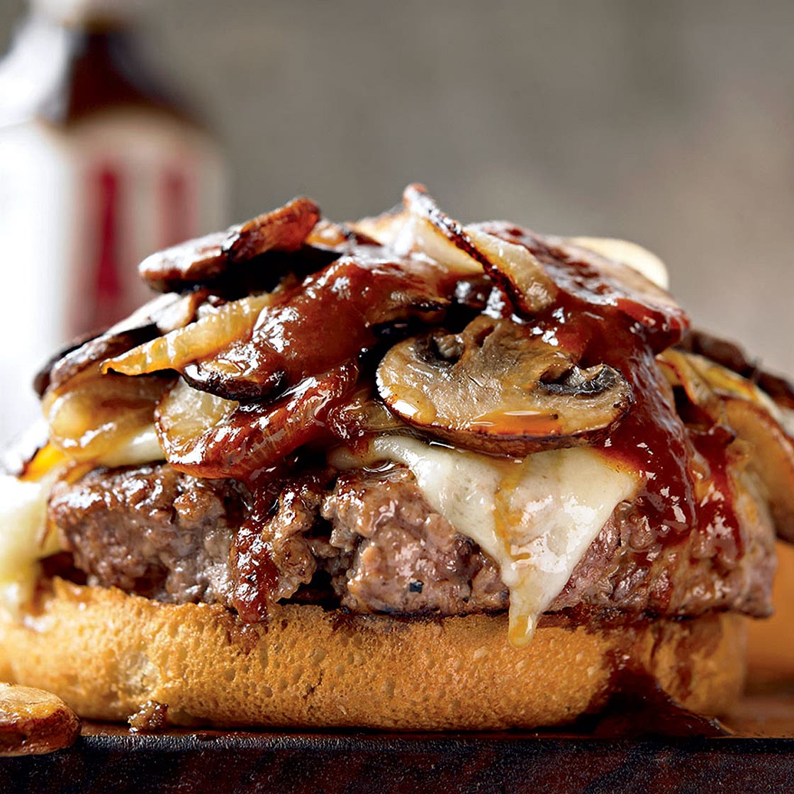 Smashed A.1. Swiss Burger Recipe