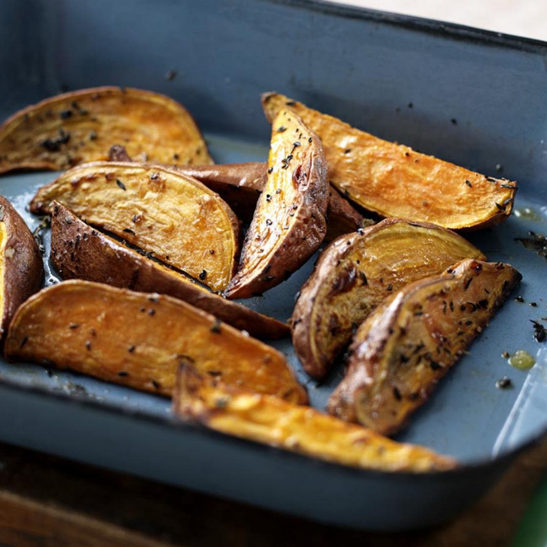 Sweet potato wedges