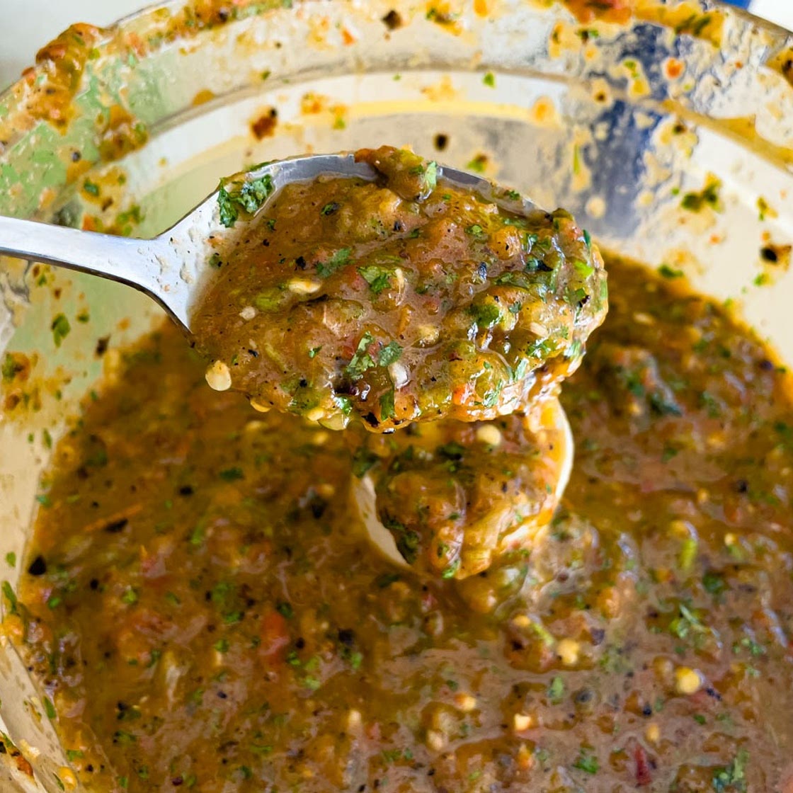 The Best Roasted Salsa