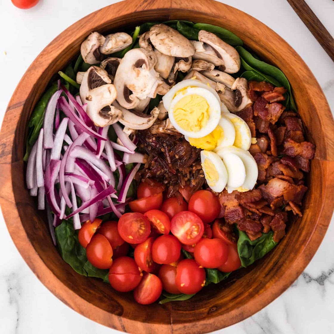 Classic Spinach Salad Recipe