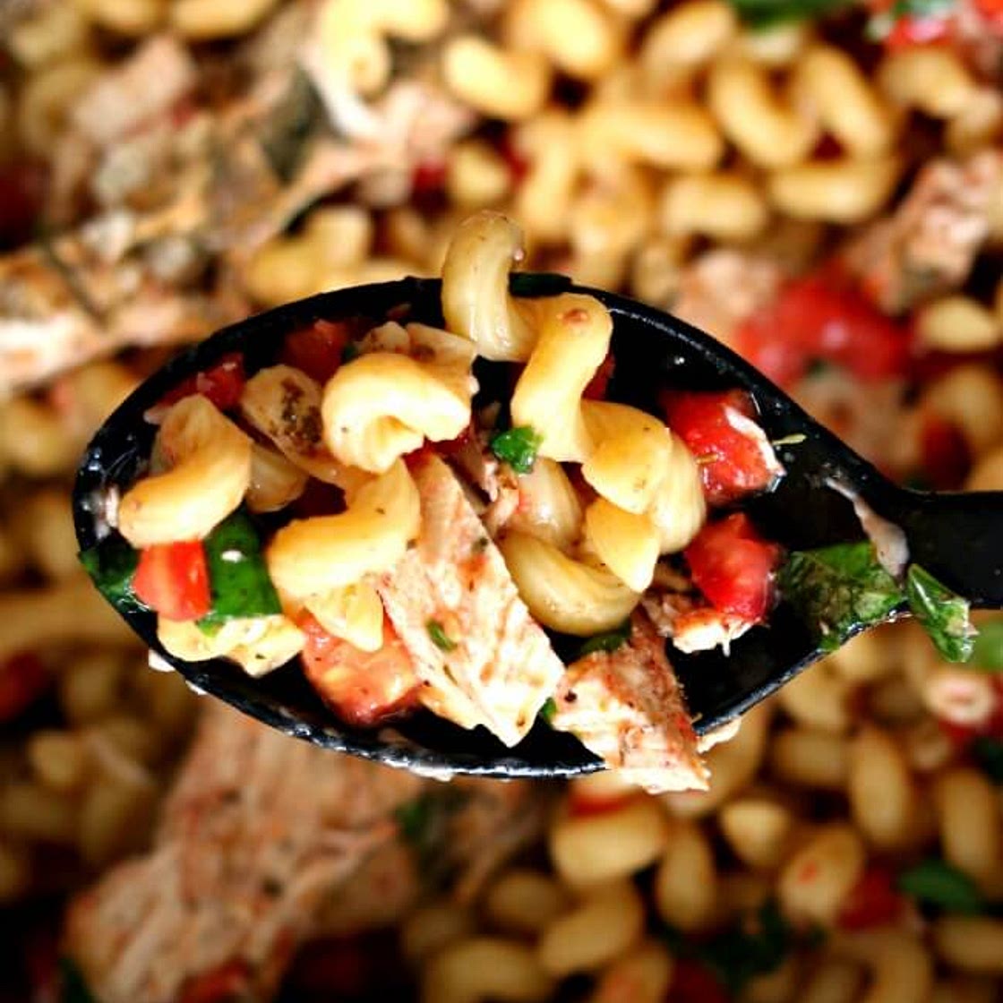 Instant Pot Bruschetta Chicken Pasta