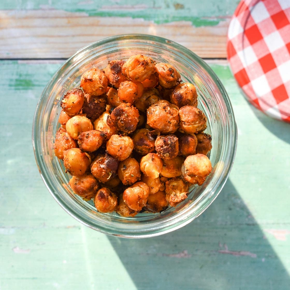 Vegan Air Fryer Pizza Chickpeas