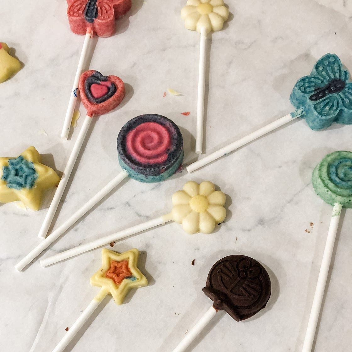 Gluten Free Vegan Chocolate Lollipops