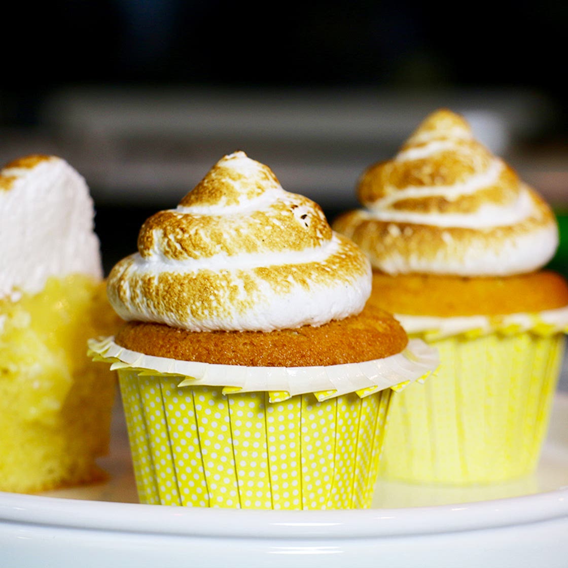 Cupcakes citron meringués faciles et moelleux