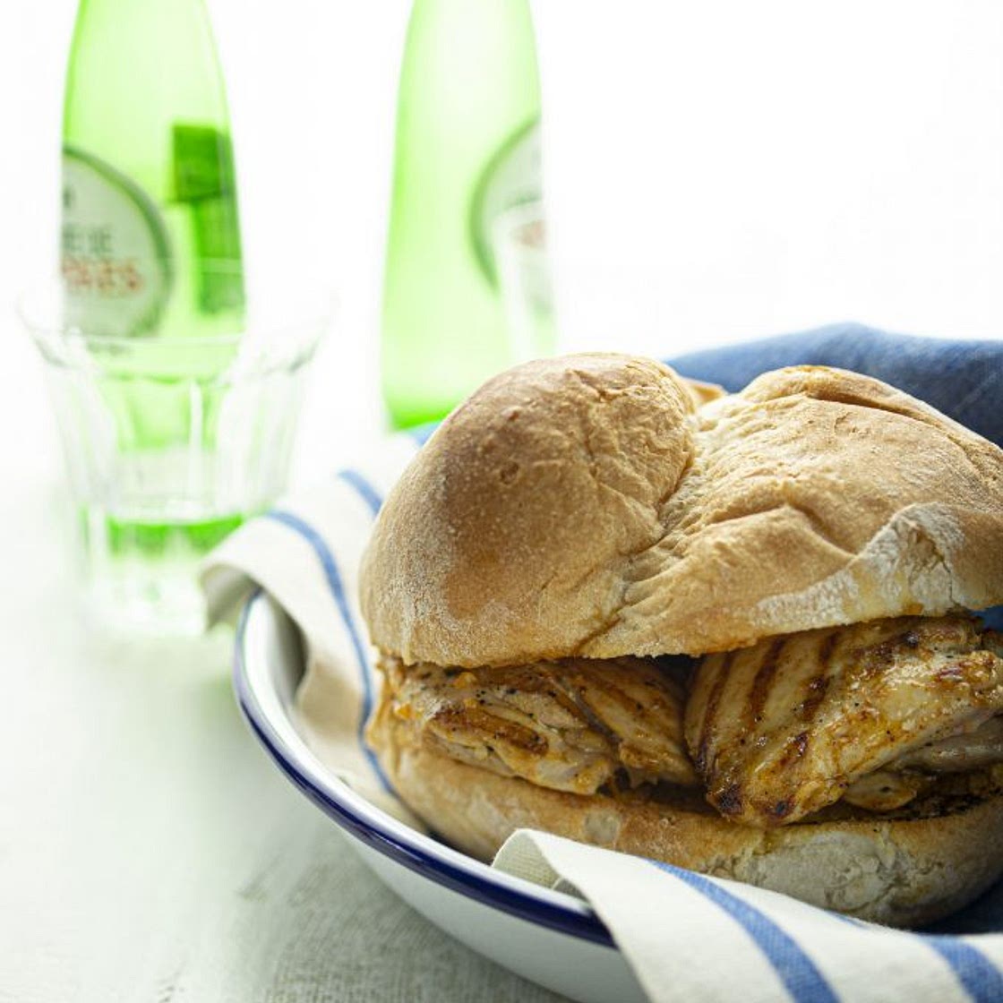 Sandwich au poulet portugais