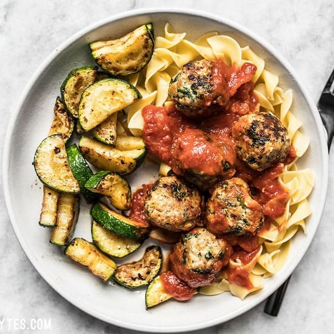 Spinach and Feta Turkey Meatballs