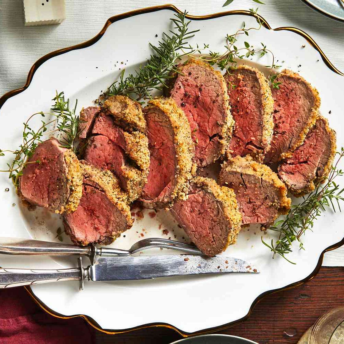 Herb-Crusted Beef Tenderloin