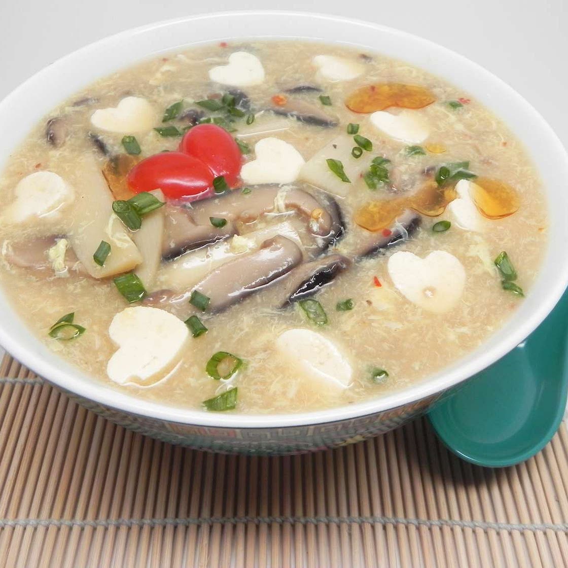 Hot and Sour Tofu Soup