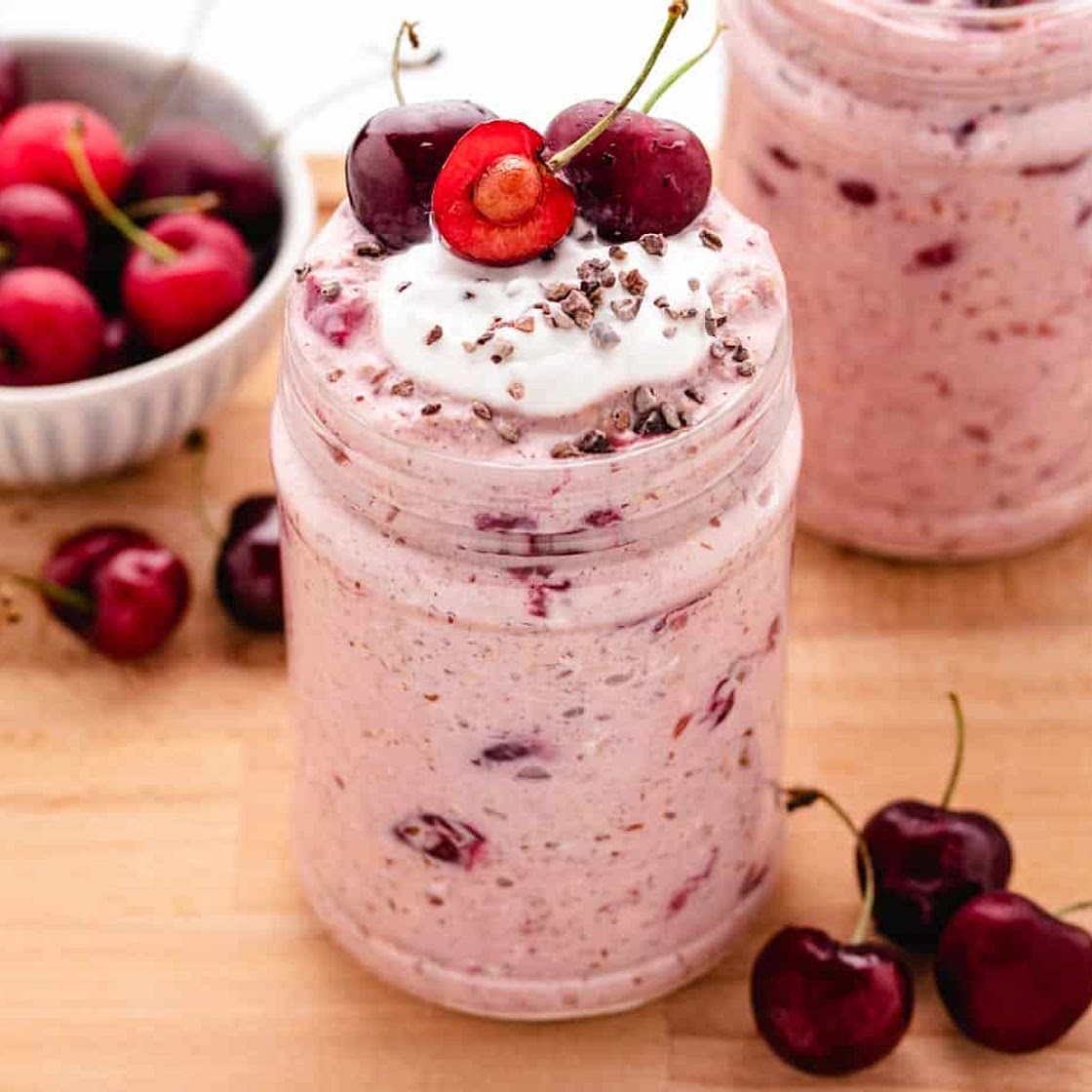 Cherry Overnight Oats