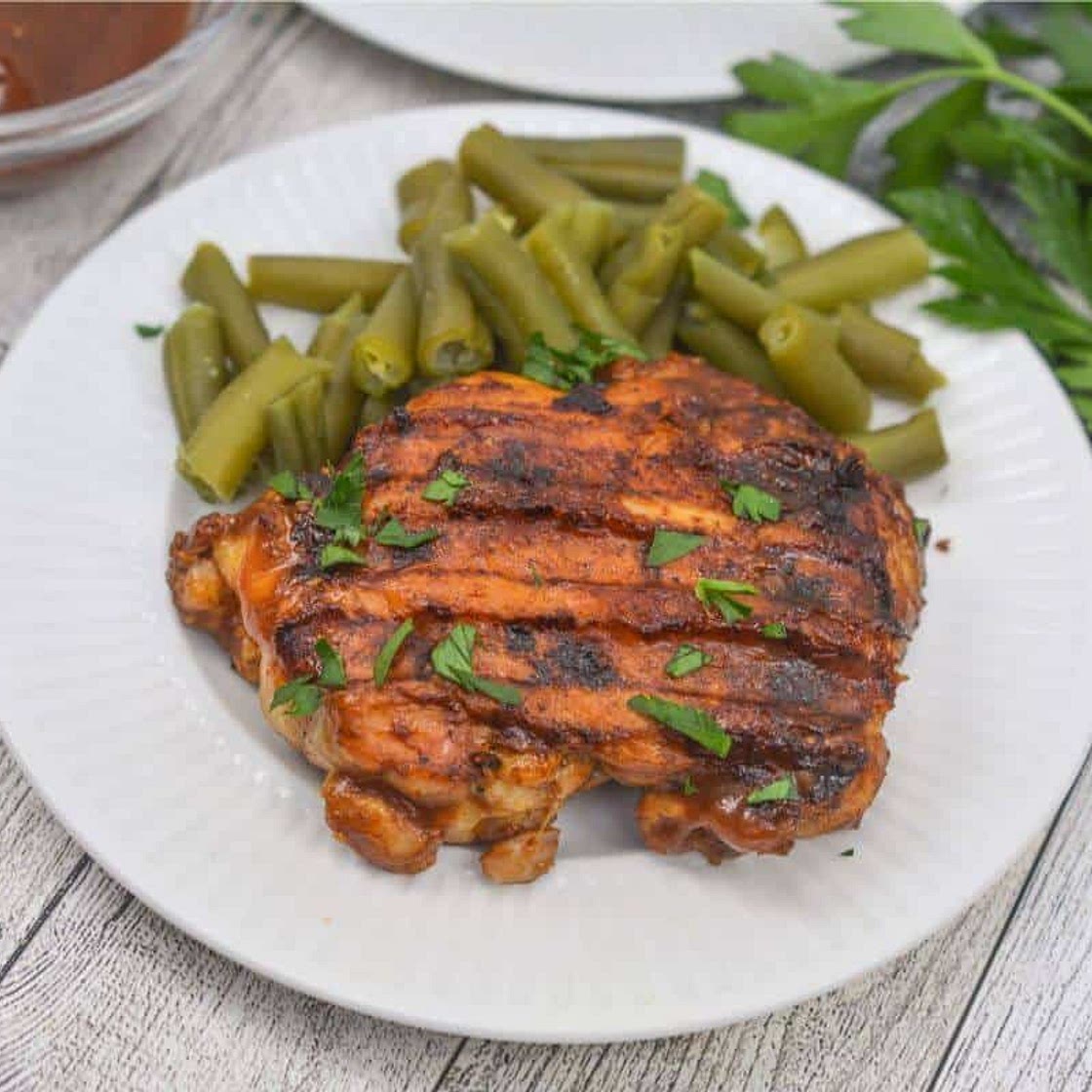 BBQ Boneless Chicken Thighs