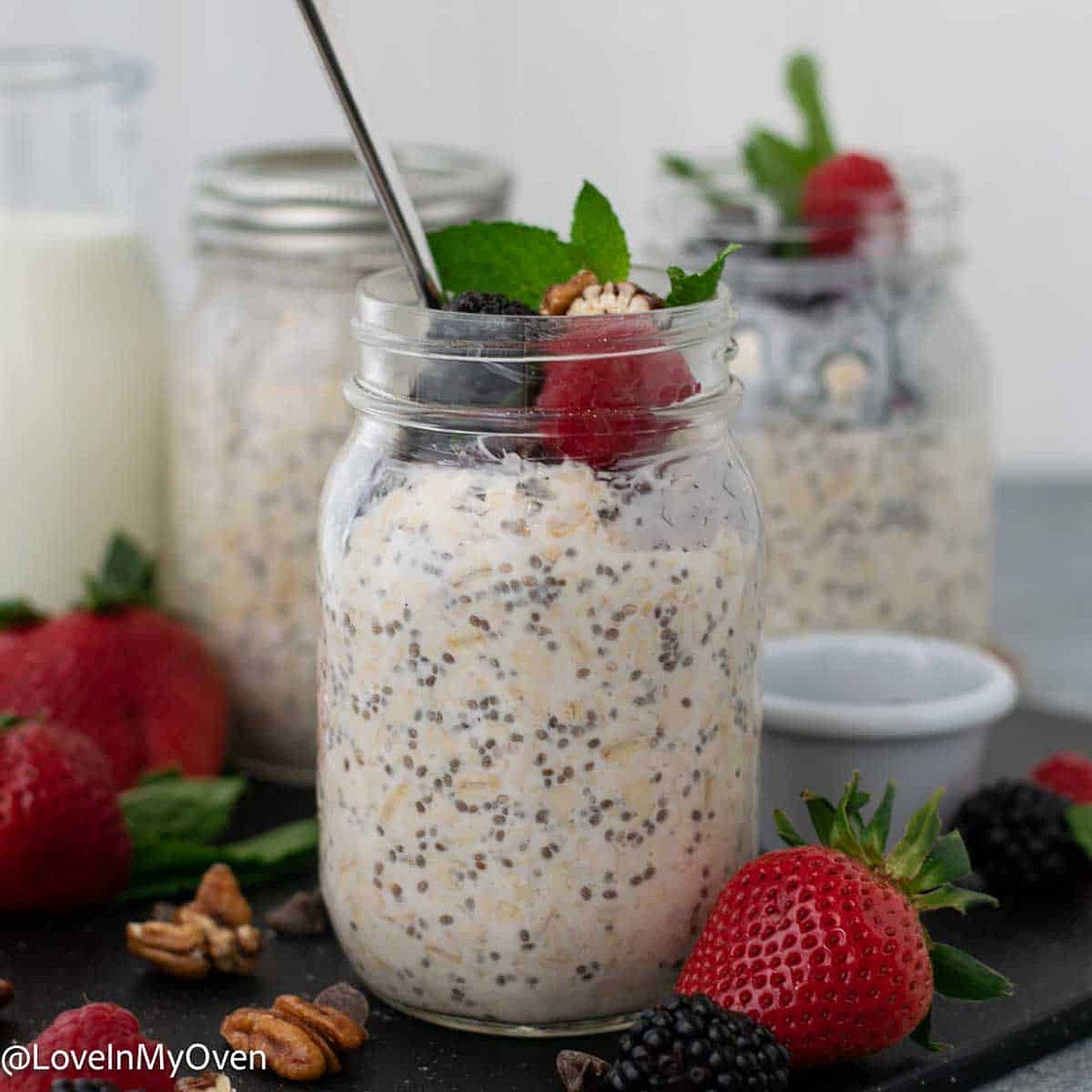 Kefir Overnight Oats