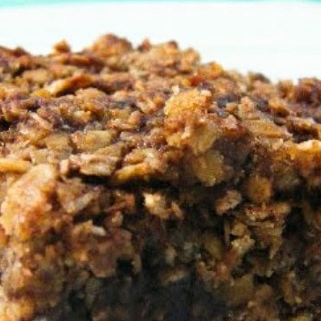 Scottish Banana, Coconut & Chocolate Chip Flapjacks