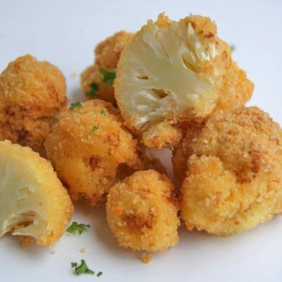 Panierter Blumenkohl