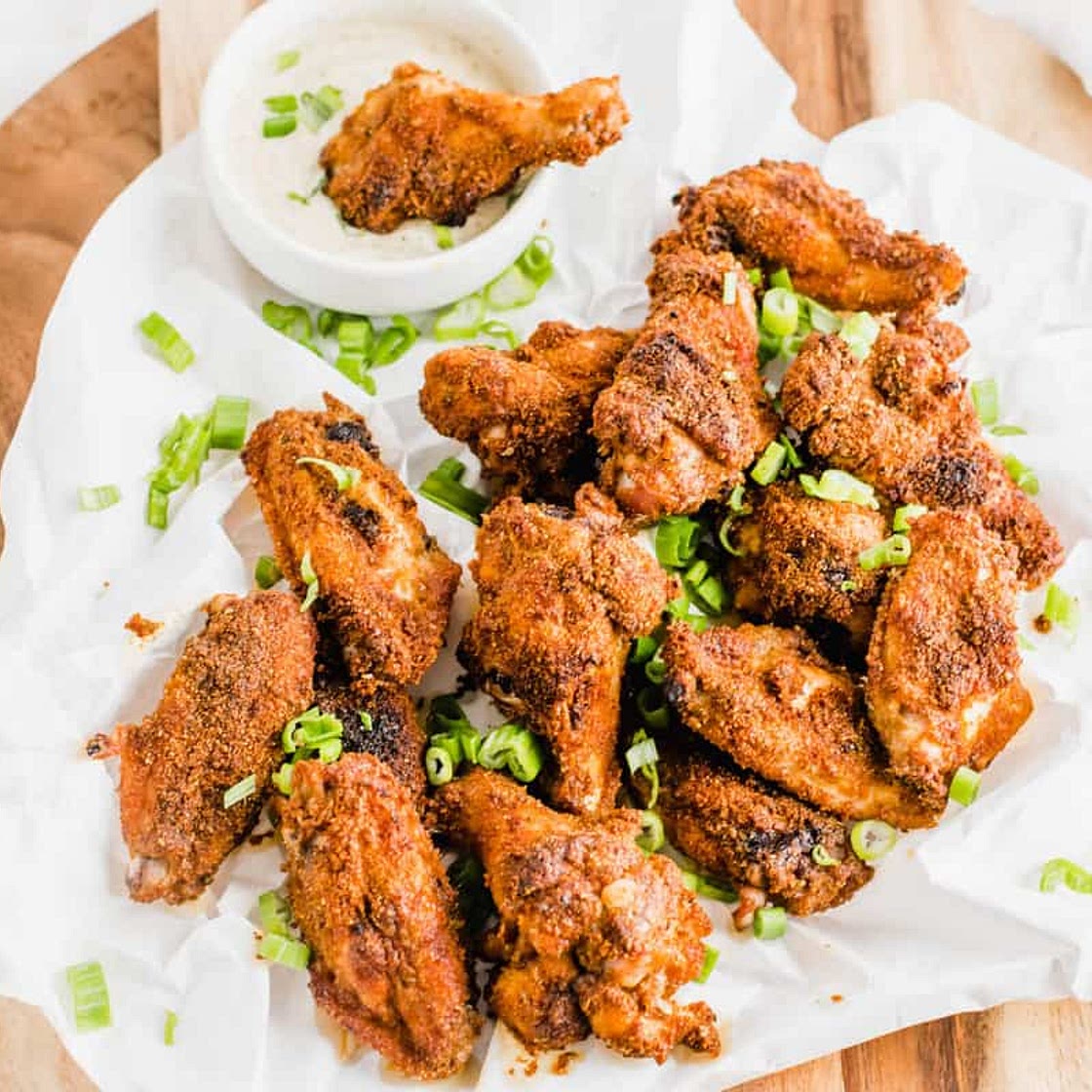 Extra Crispy Whole Cajun Chicken Wings