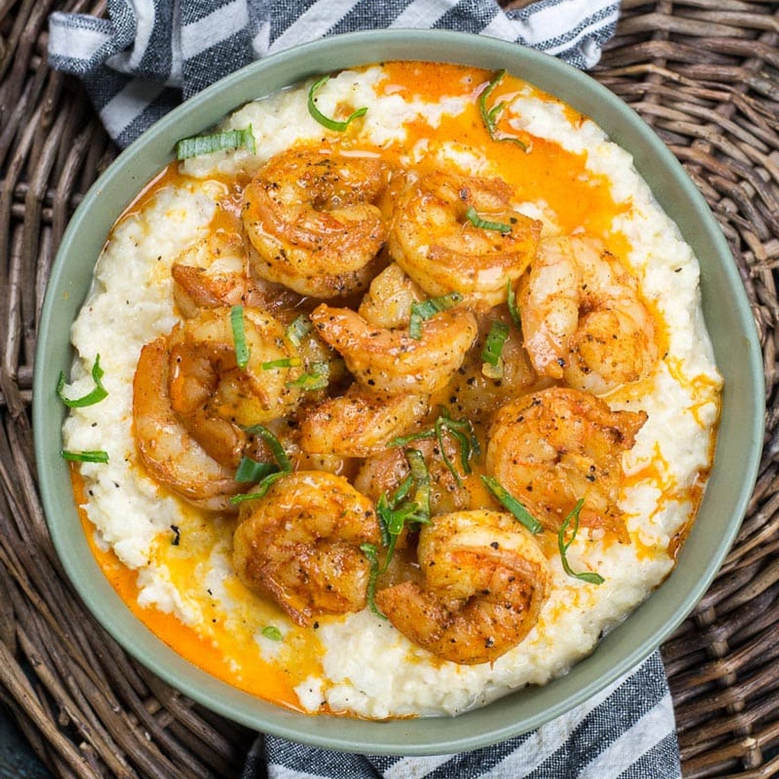 Keto Shrimp and Grits