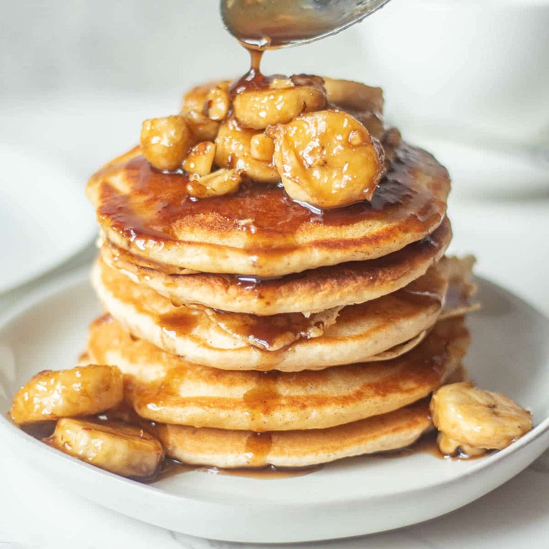 Bananas Foster Recipe - Banana Topping for Pancakes